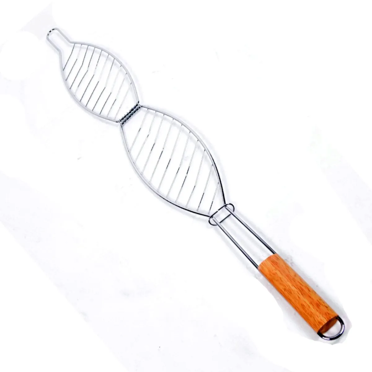 grill rešetka za pečenje ribe - 55,5 cm - slika 2