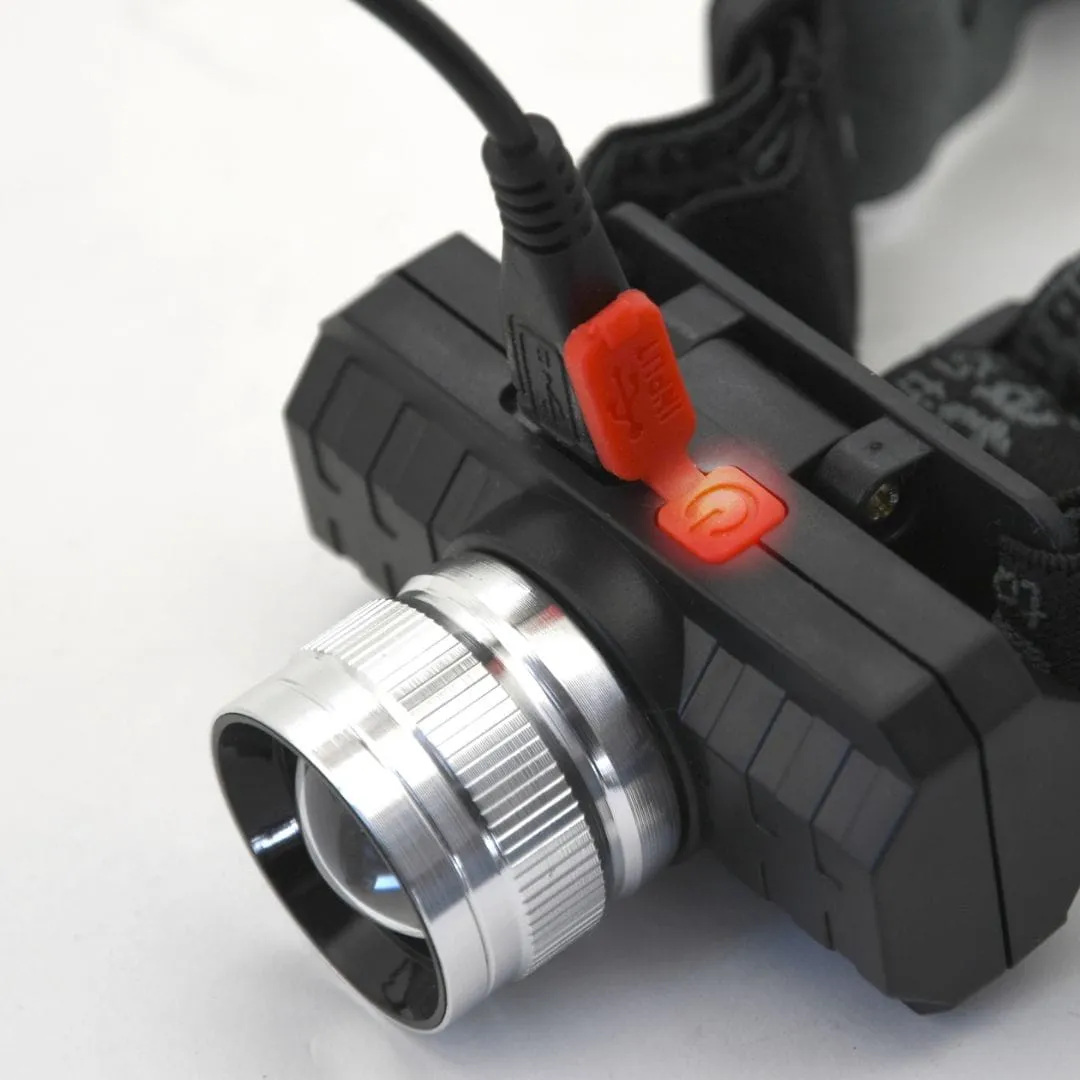 čeona lampa scorpion 90 lm xpe zoom punjiva - slika 3