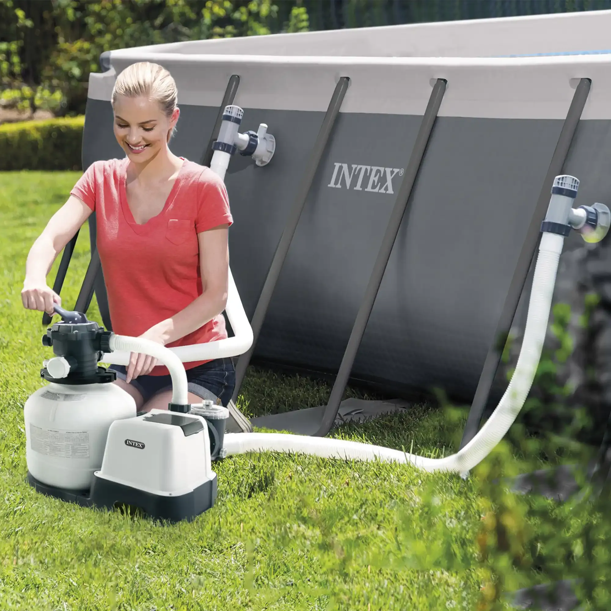 pumpa za bazen s pješčanim filtrom sx2100 (220-240v) - slika 2