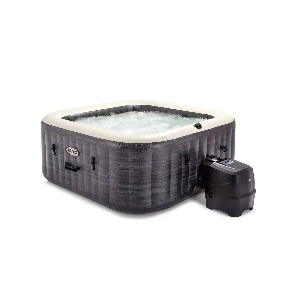 Hidromasažni bazen Greystone Deluxe Square Bubble Spa za 4 osobe - London