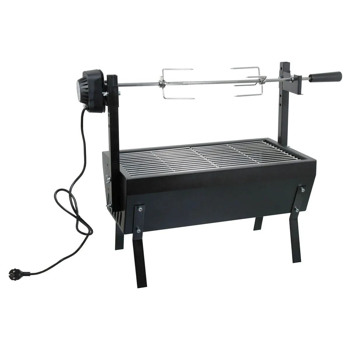 roštilj na ugljen barbecue 60cm sa motorom 230v - slika 4