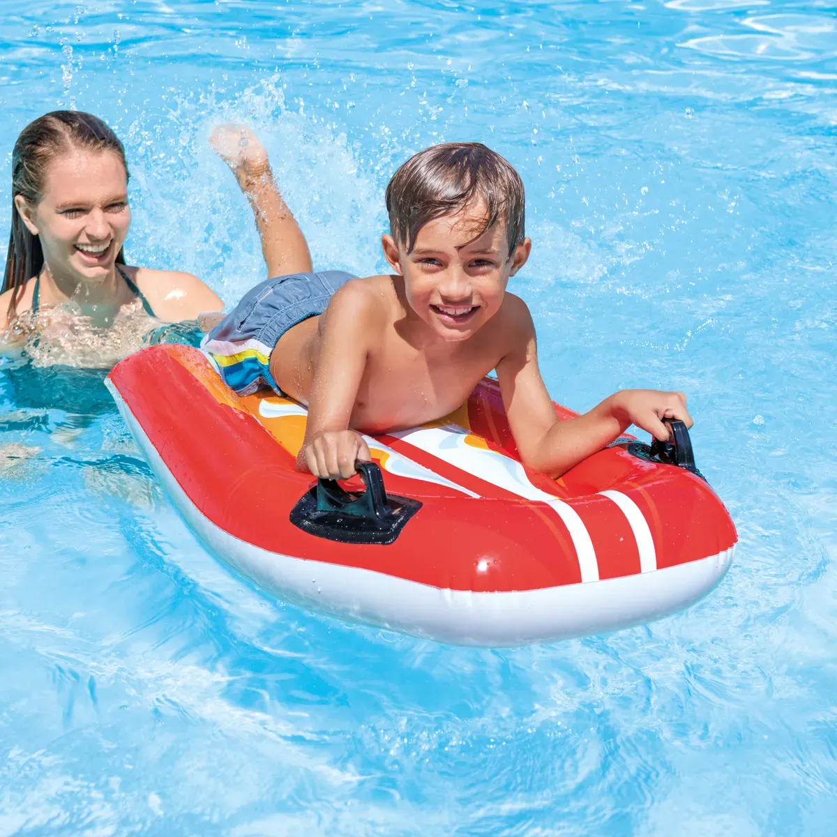 dječji madrac na napuhavanje joy riders 107 x 52 cm - slika 2