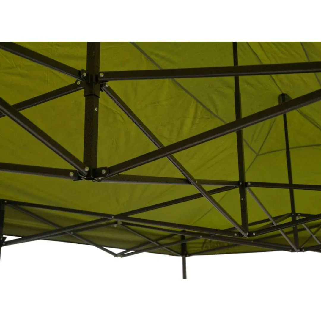 sklopivi paviljon 3x6 m zeleni vodootporan - slika 6