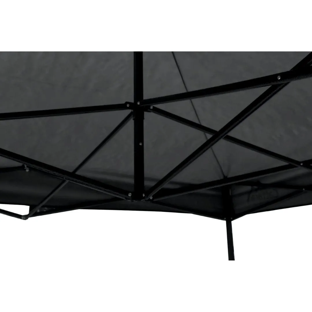 sklopivi paviljon 3x6 m sivi vodootporan - slika 5