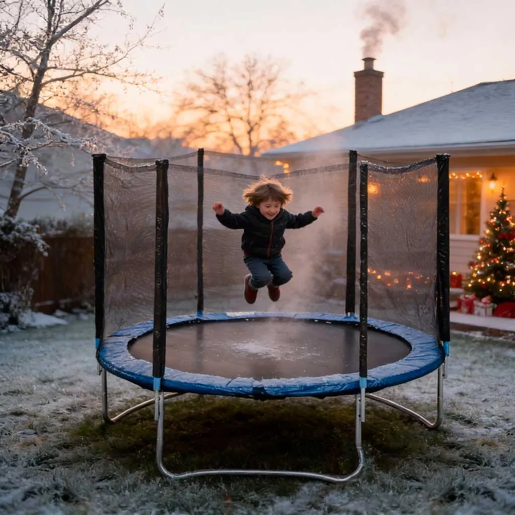 trampolin s zaštitnom mrežom 183 cm - slika 2