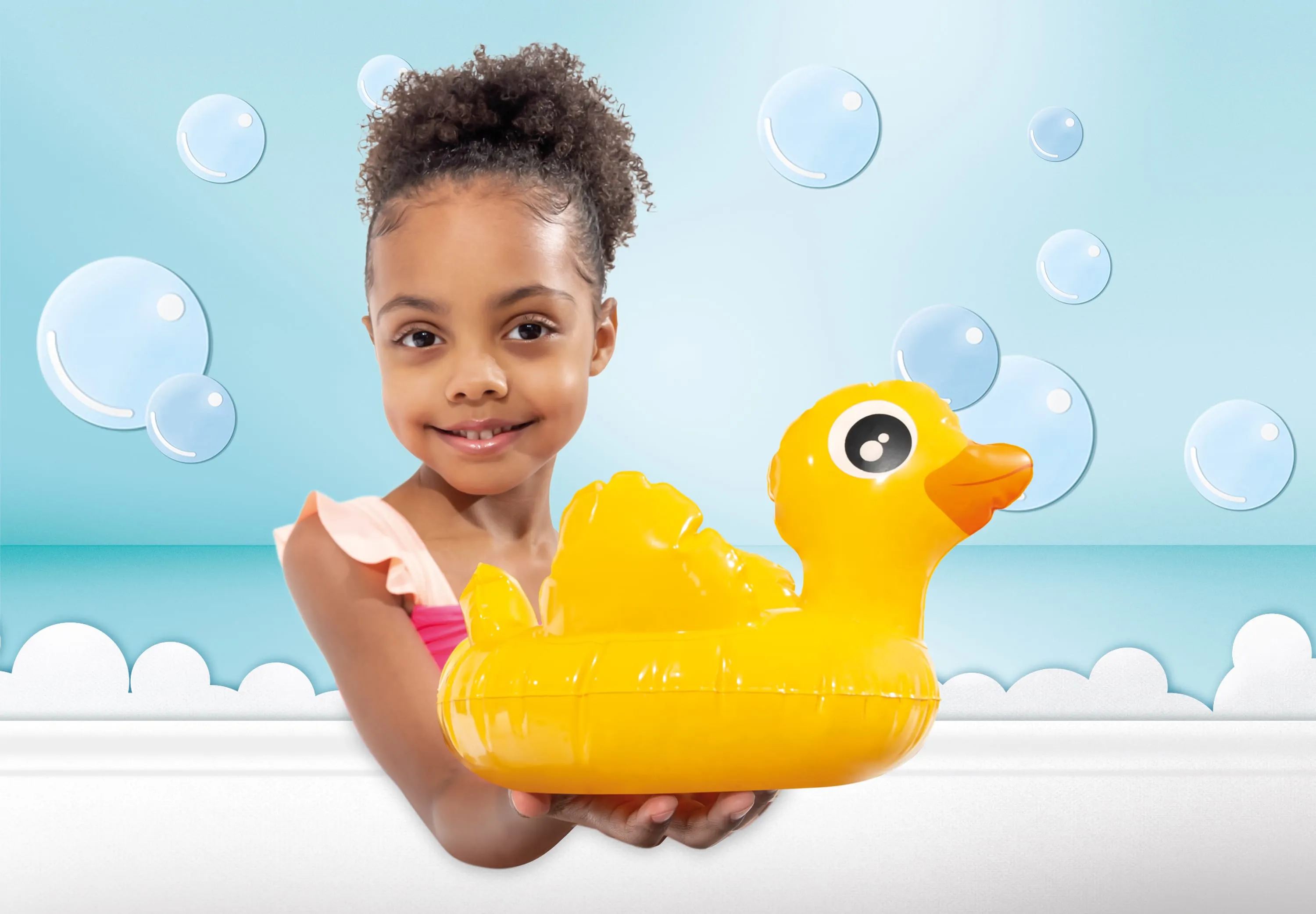 puff 'n play™ vodene igračke na napuhavanje - flamingo: 25 x 23 cm - slika 3