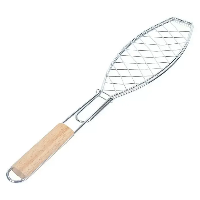 grill rešetka za pečenje ribe - 55,5 cm - slika 4