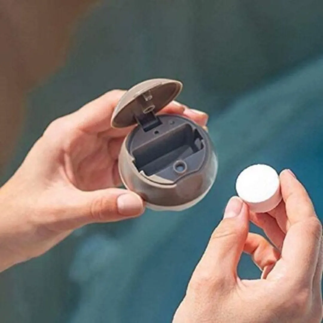 plutajući dozator za klor za spa (3.8 cm) - slika 4