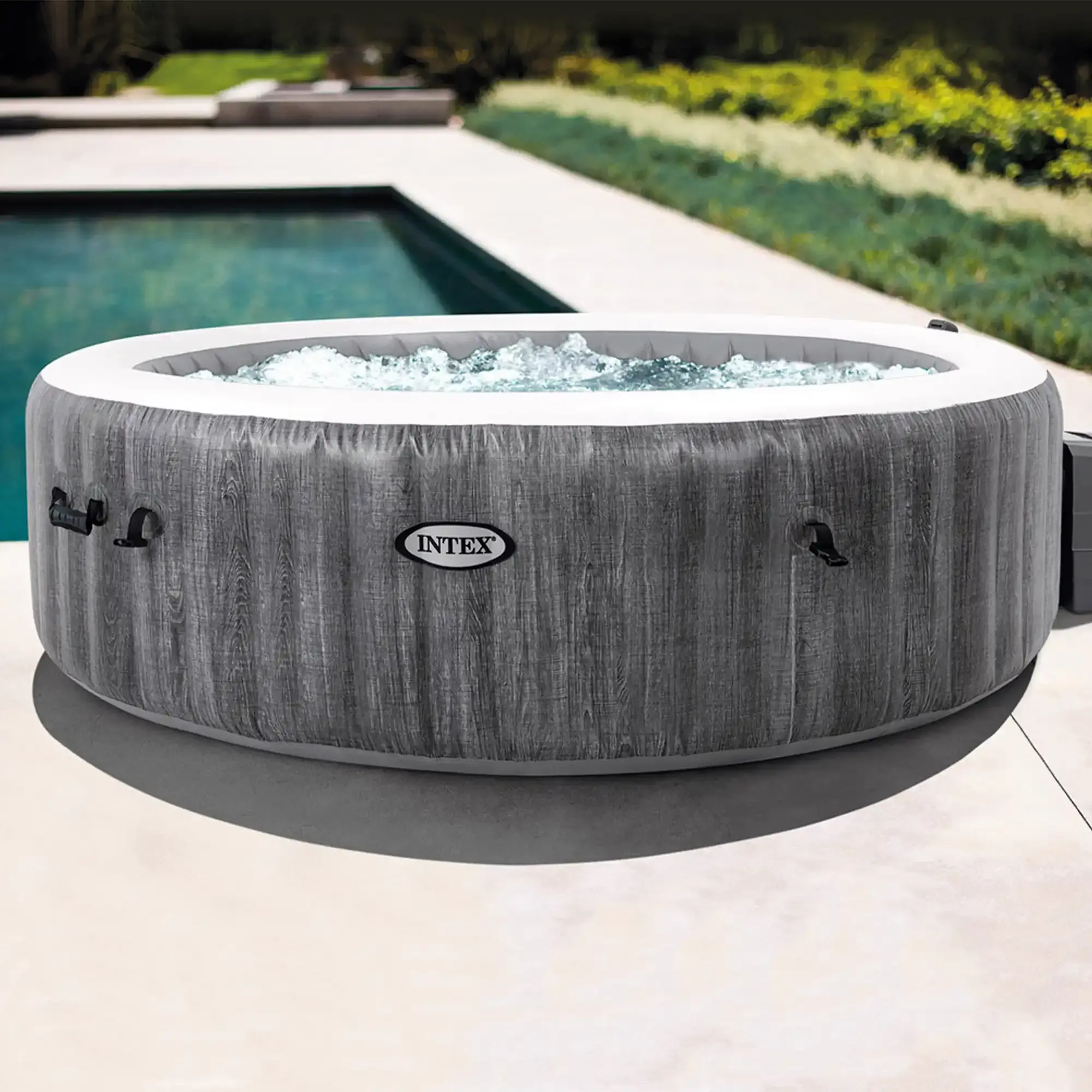 hidromasažni bazen purespa greywood deluxe za 6 osoba - slika 3
