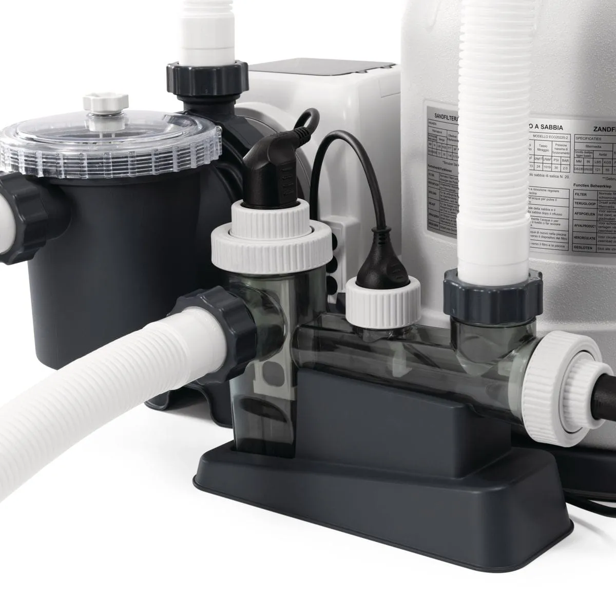 qx2600 krystal clear® pumpa s pješčanim filtrom i sustav slane vode (220 v)​ - slika 2