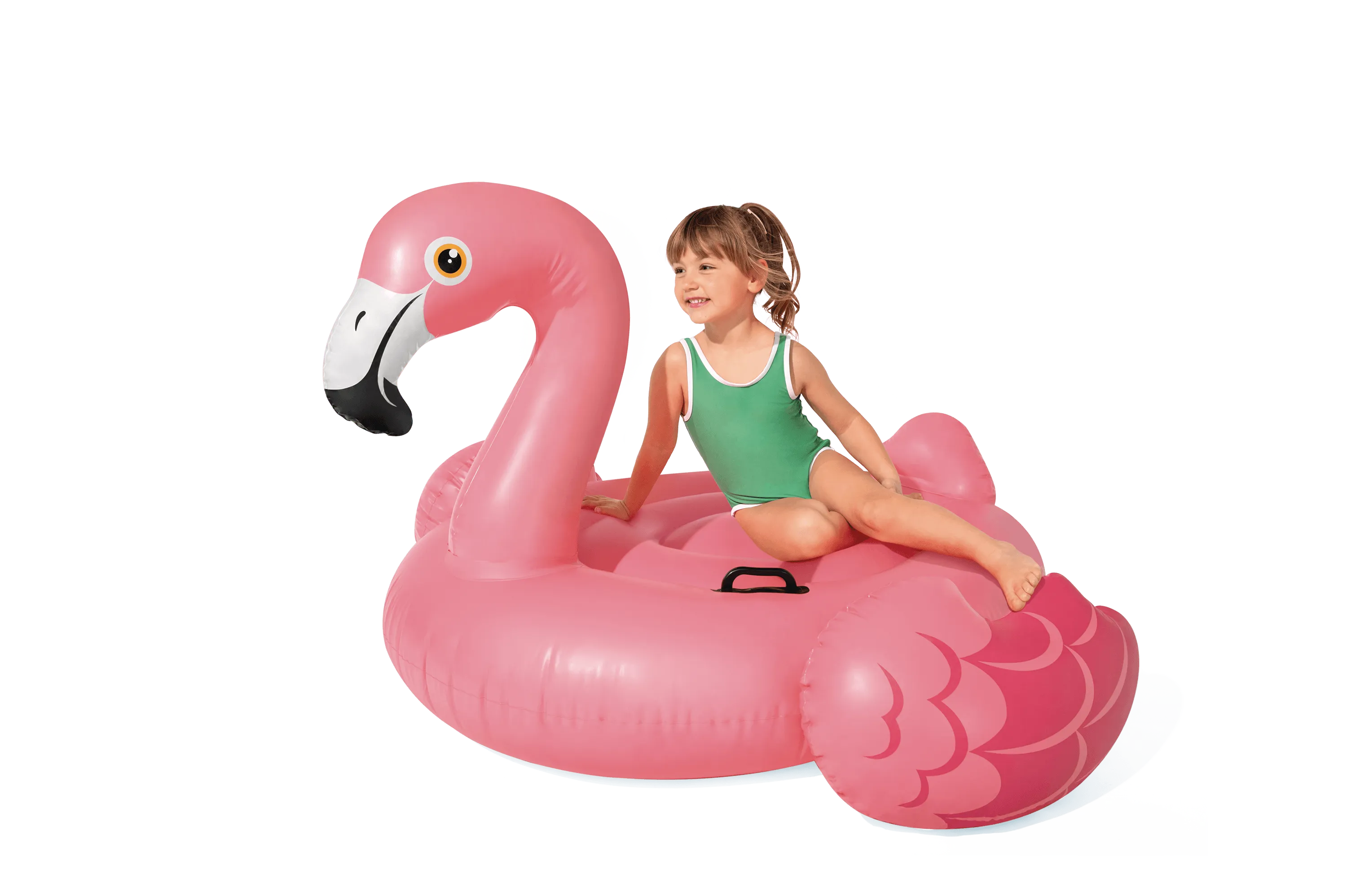 pink flamingo ride-on na napuhavanje - slika 4