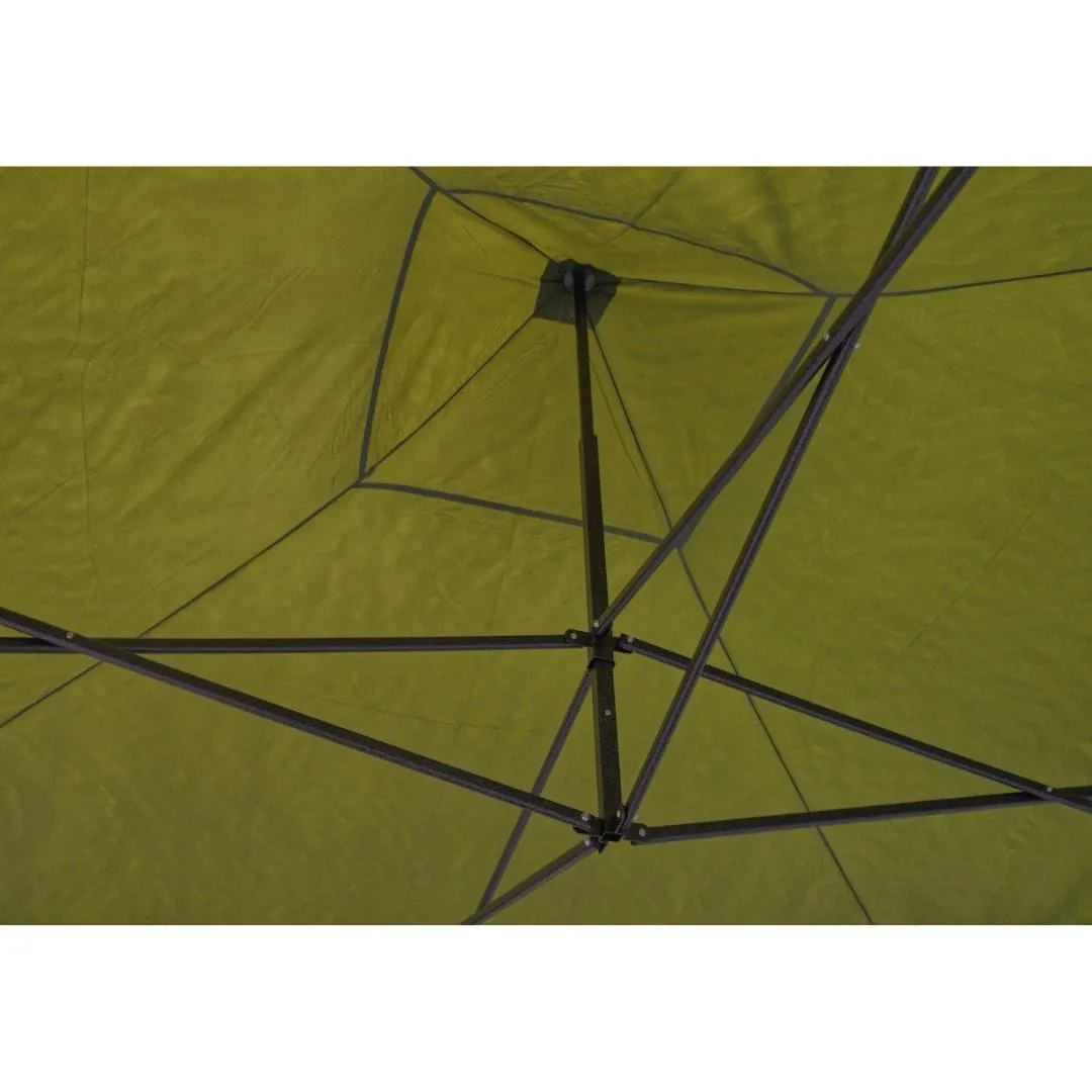 sklopivi paviljon 3x3 m zeleni vodootporan - slika 5