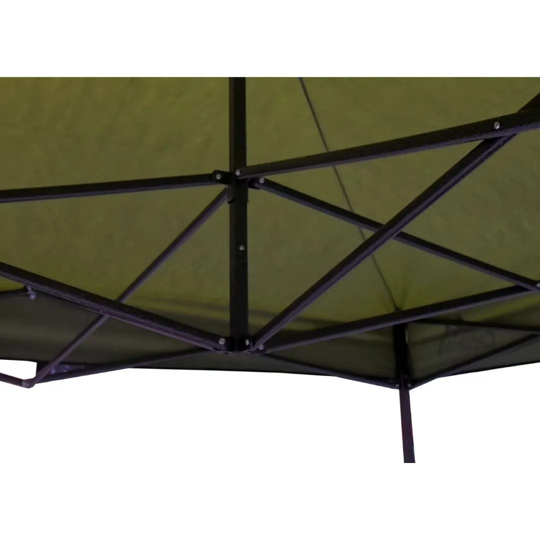 sklopivi paviljon 3x3 m zeleni vodootporan - slika 4