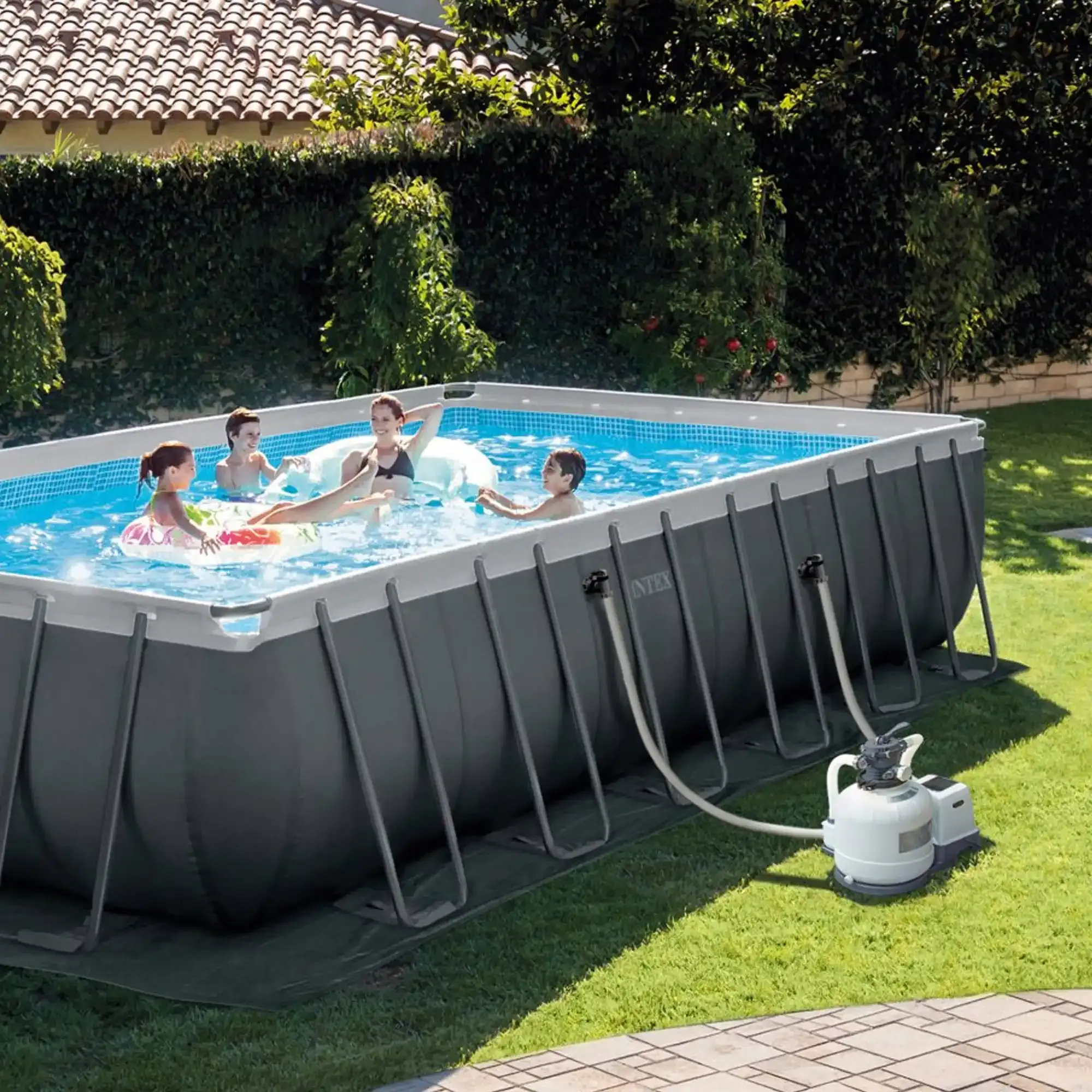 montažni bazen intex ultra xtr frame | 732 x 366 x 132 cm - slika 2