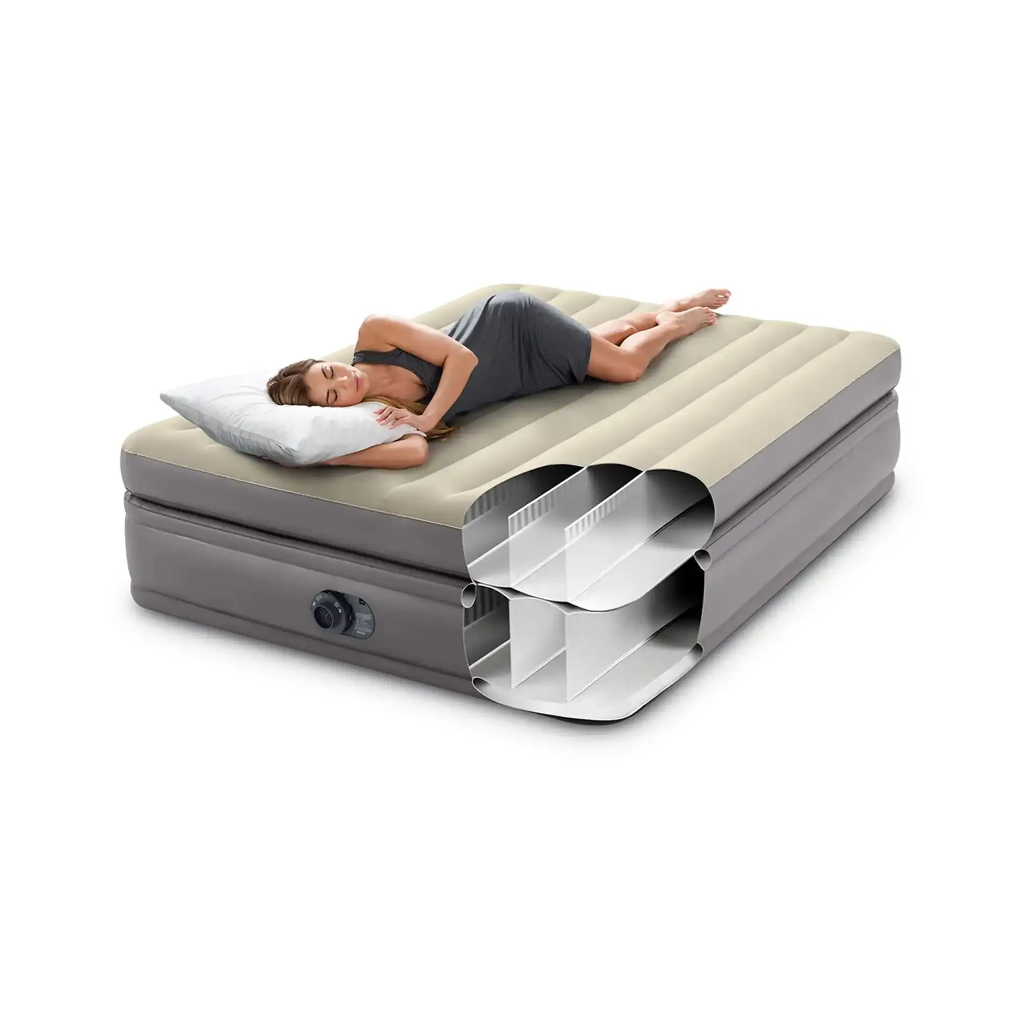 krevet na napuhavanje queen comfort s fiber-tech rp - slika 5