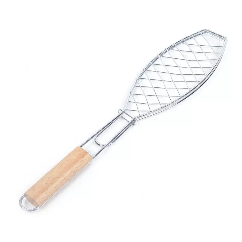 grill rešetka za pečenje ribe - 42 cm - slika 2
