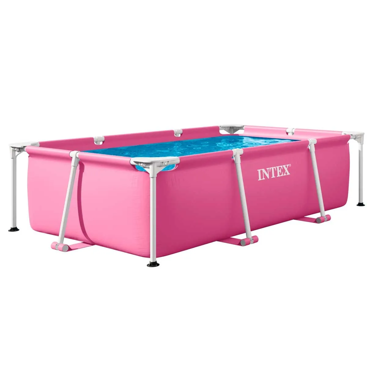 Pink Rectangular Frame bazen 220 x 150 x 60 cm - London