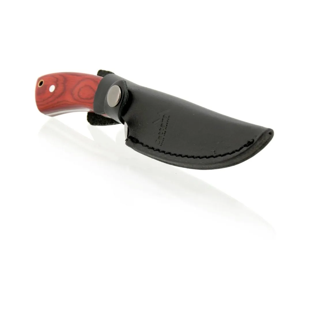 bodež trapper 21 cm s kožnom torbicom - slika 3