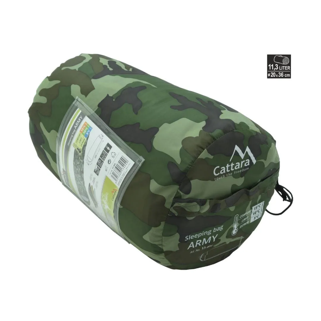 vreća za spavanje army 5°c - slika 3