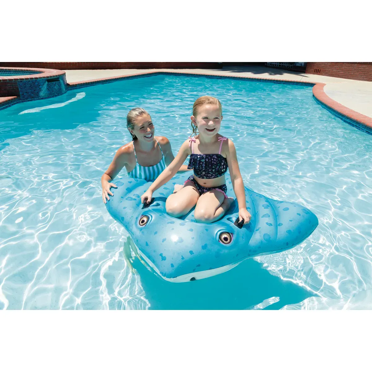 dječji madrac na napuhavanje raža ride-on 180 x 135 cm - slika 2