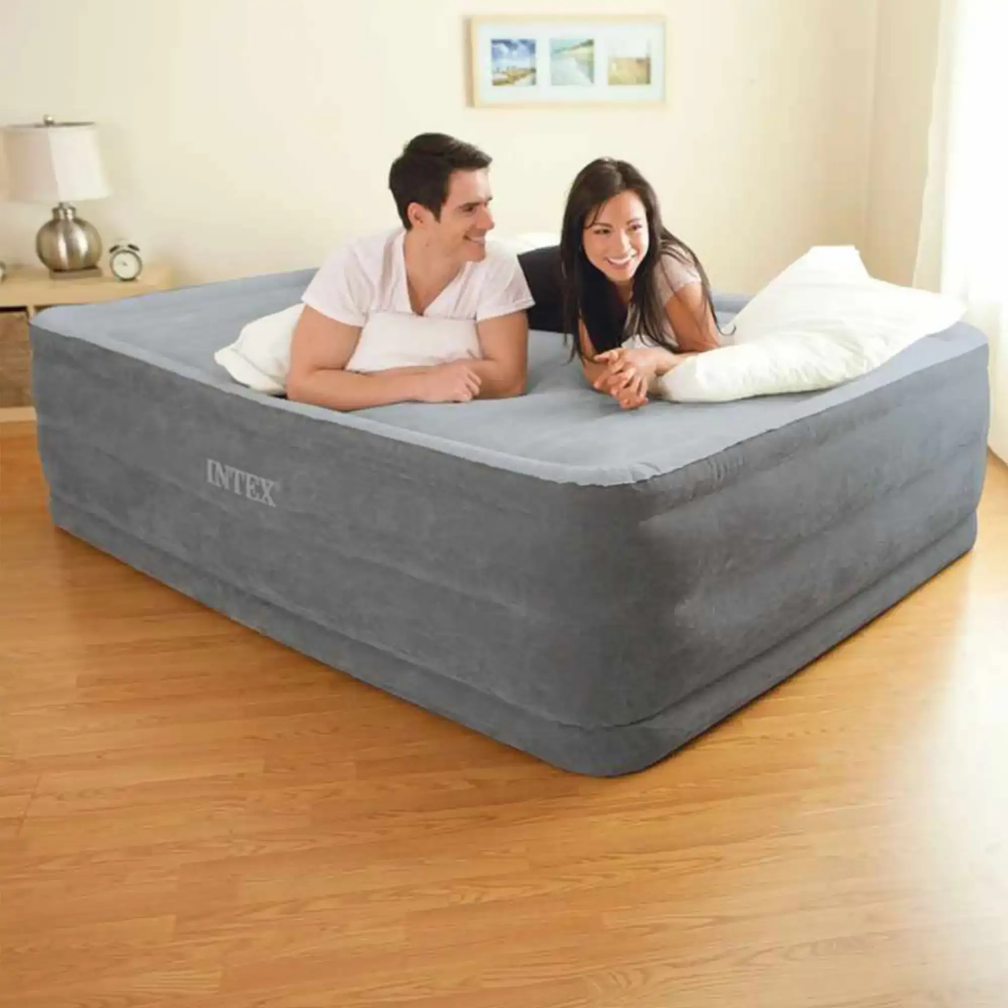 krevet na napuhavanje queen comfort-plush s fiber-tech rp - slika 2