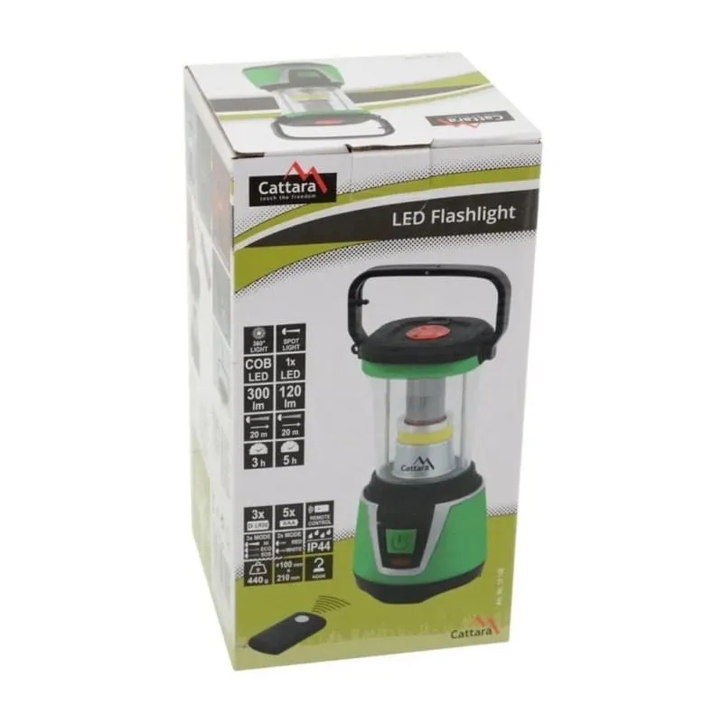 led lampa 300 lm za kampiranje s daljinskim upravljanjem - slika 3