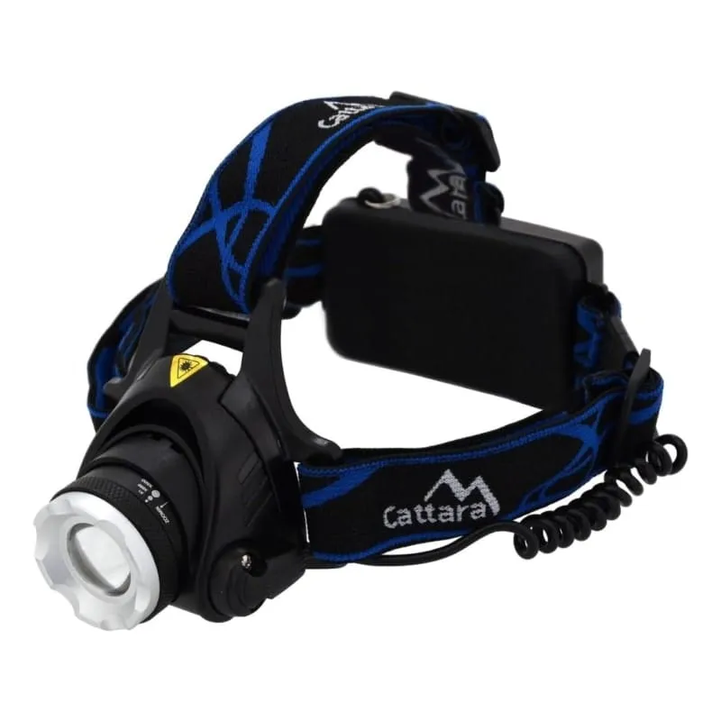 Naglavna svjetiljka LED ZOOM crno-plava (570 lm) - London