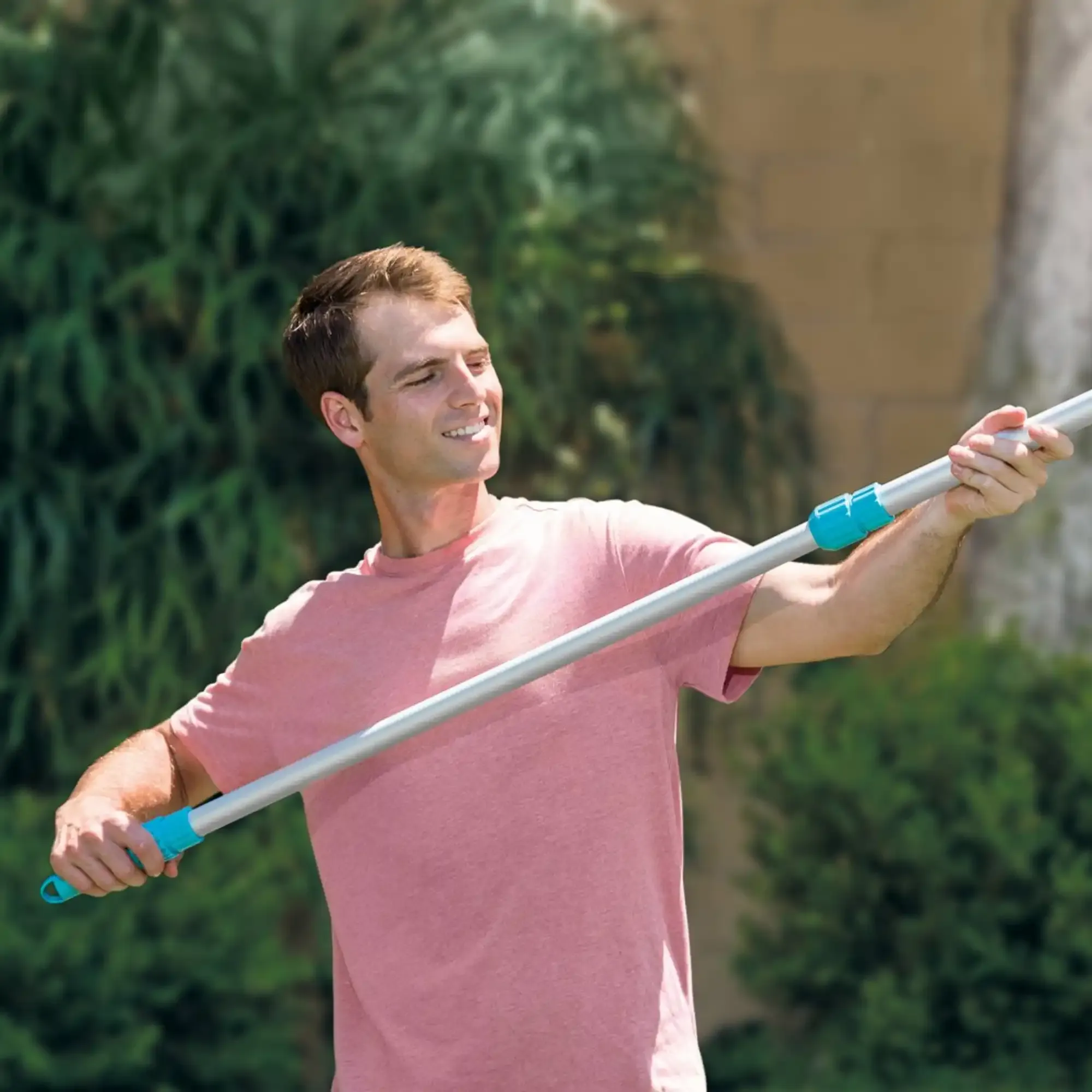 teleskopska aluminijska šipka za bazen 279 cm - slika 2