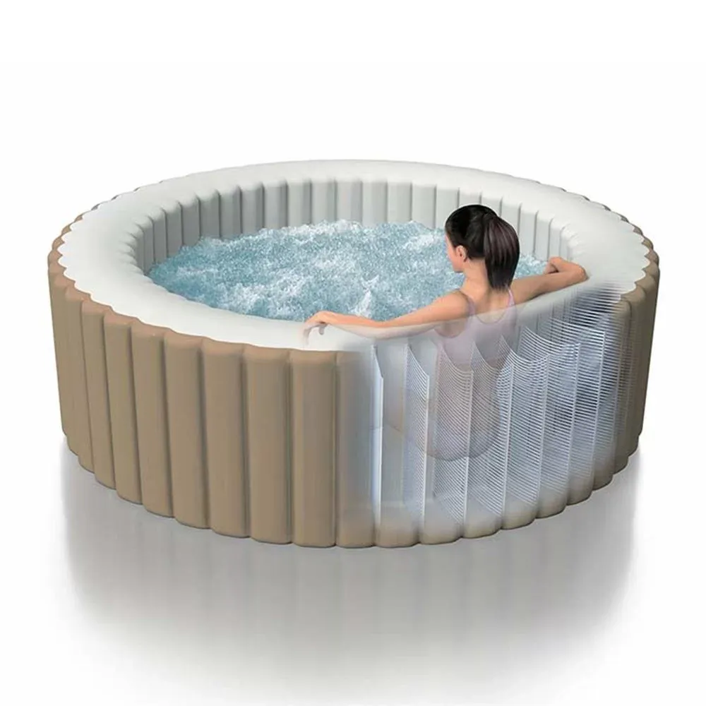 masažni bazen purespa bubble 196 x 71 cm za 4 osobe - slika 3