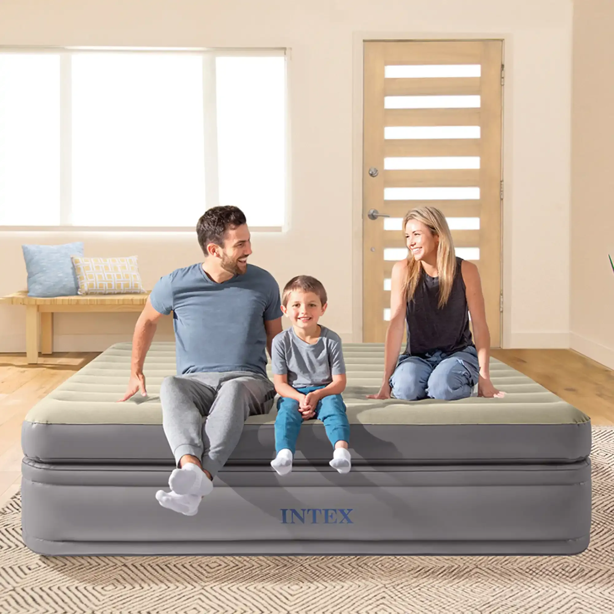 krevet na napuhavanje queen comfort s fiber-tech rp - slika 3