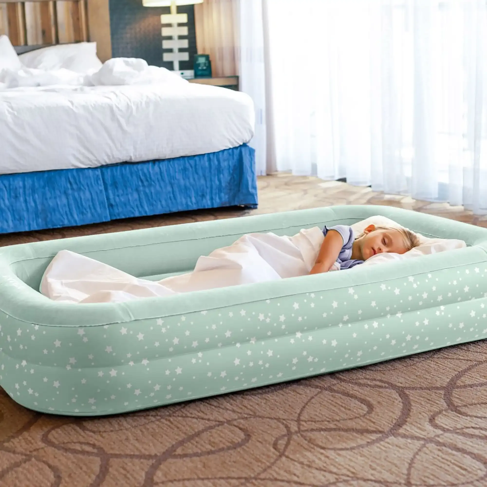 dječji krevet na napuhavanje cozy kidz™ s pumpom - slika 2