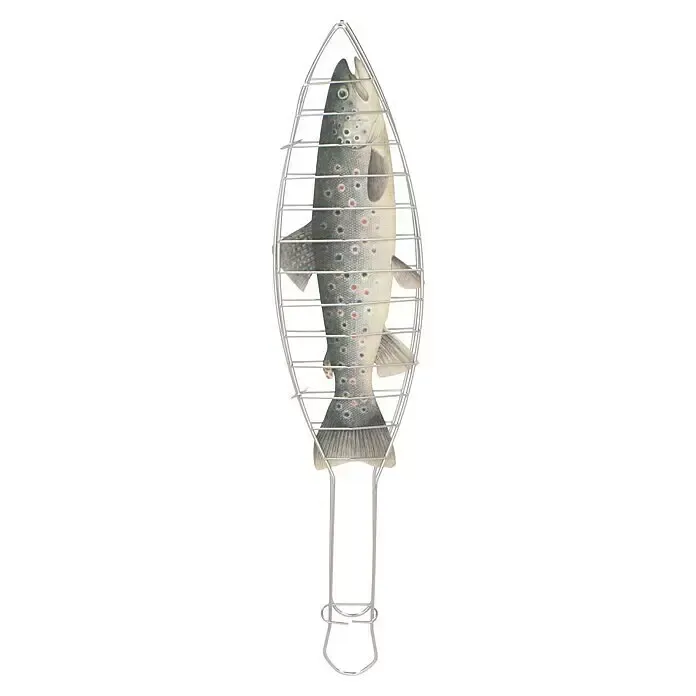grill rešetka za pečenje ribe - 42,7 cm - slika 3