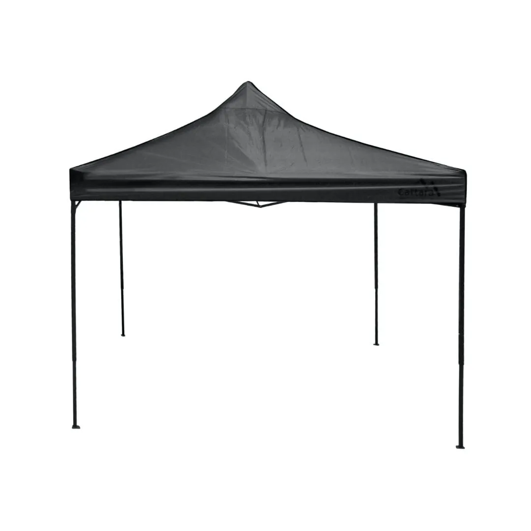 sklopivi paviljon 3x3 m sivi vodootporan - slika 2