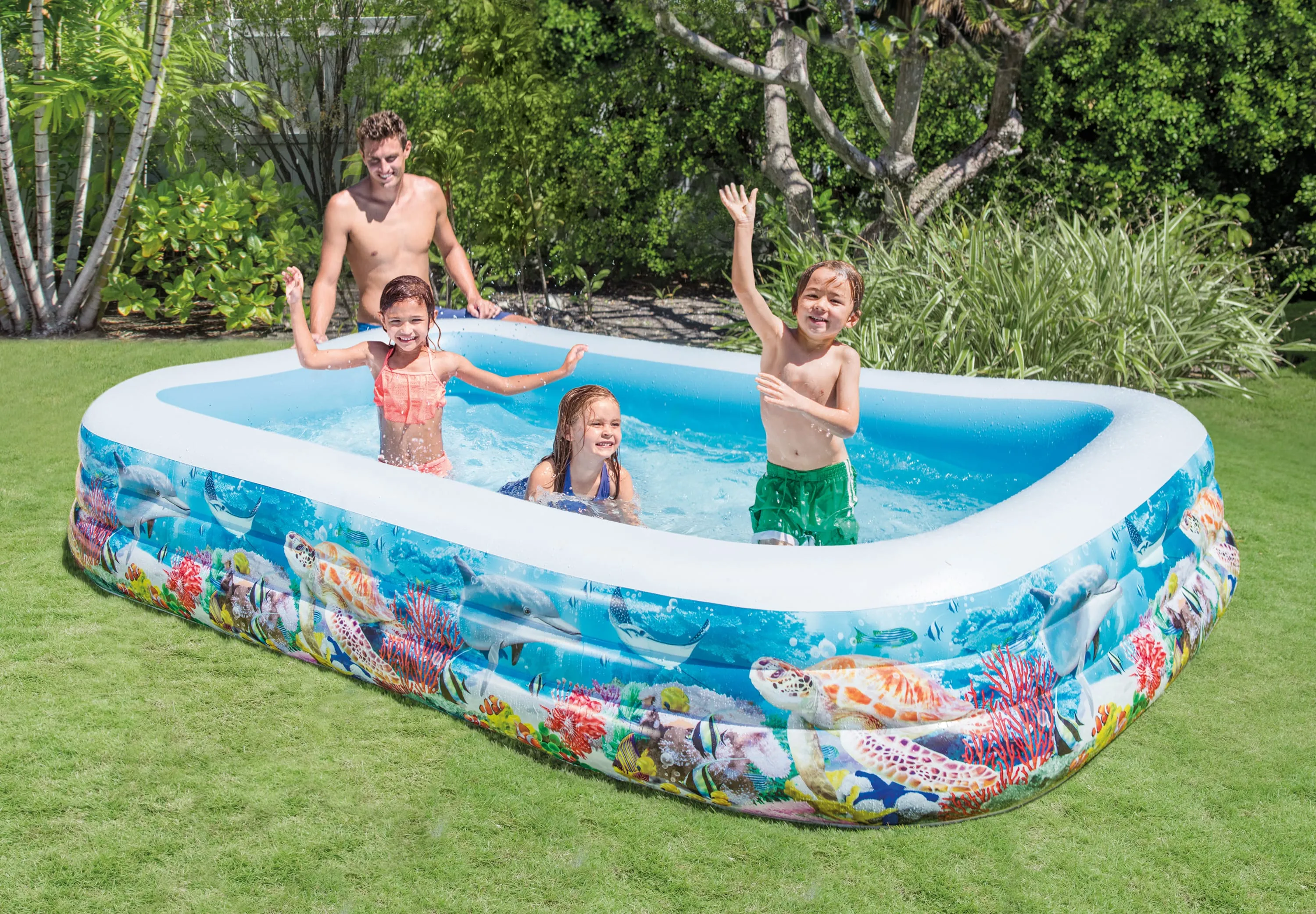 sealife swim center™ napuhavajući bazen 305×183 cm - slika 2