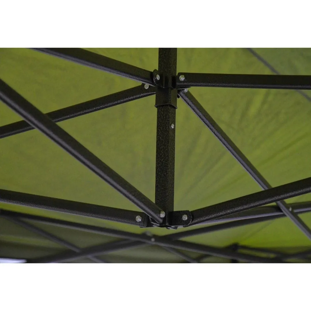 sklopivi paviljon 3x6 m zeleni vodootporan - slika 5