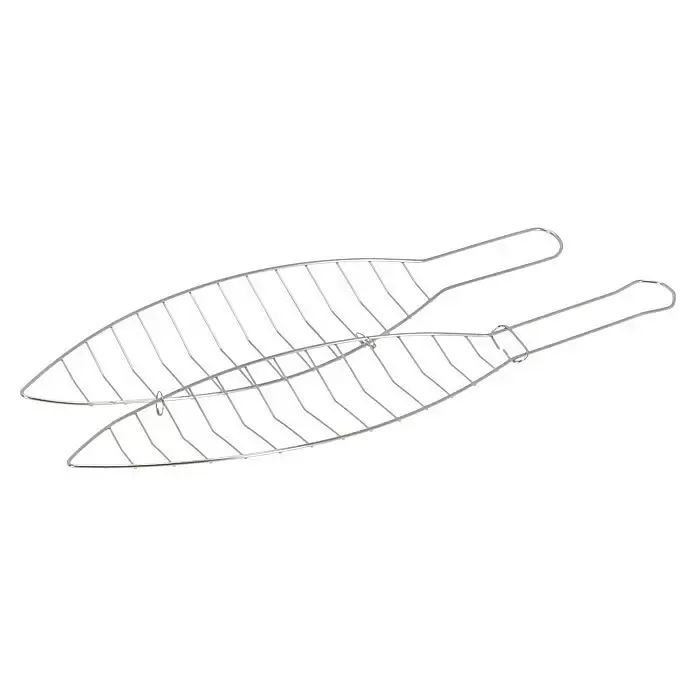 grill rešetka za pečenje ribe - 42,7 cm - slika 2