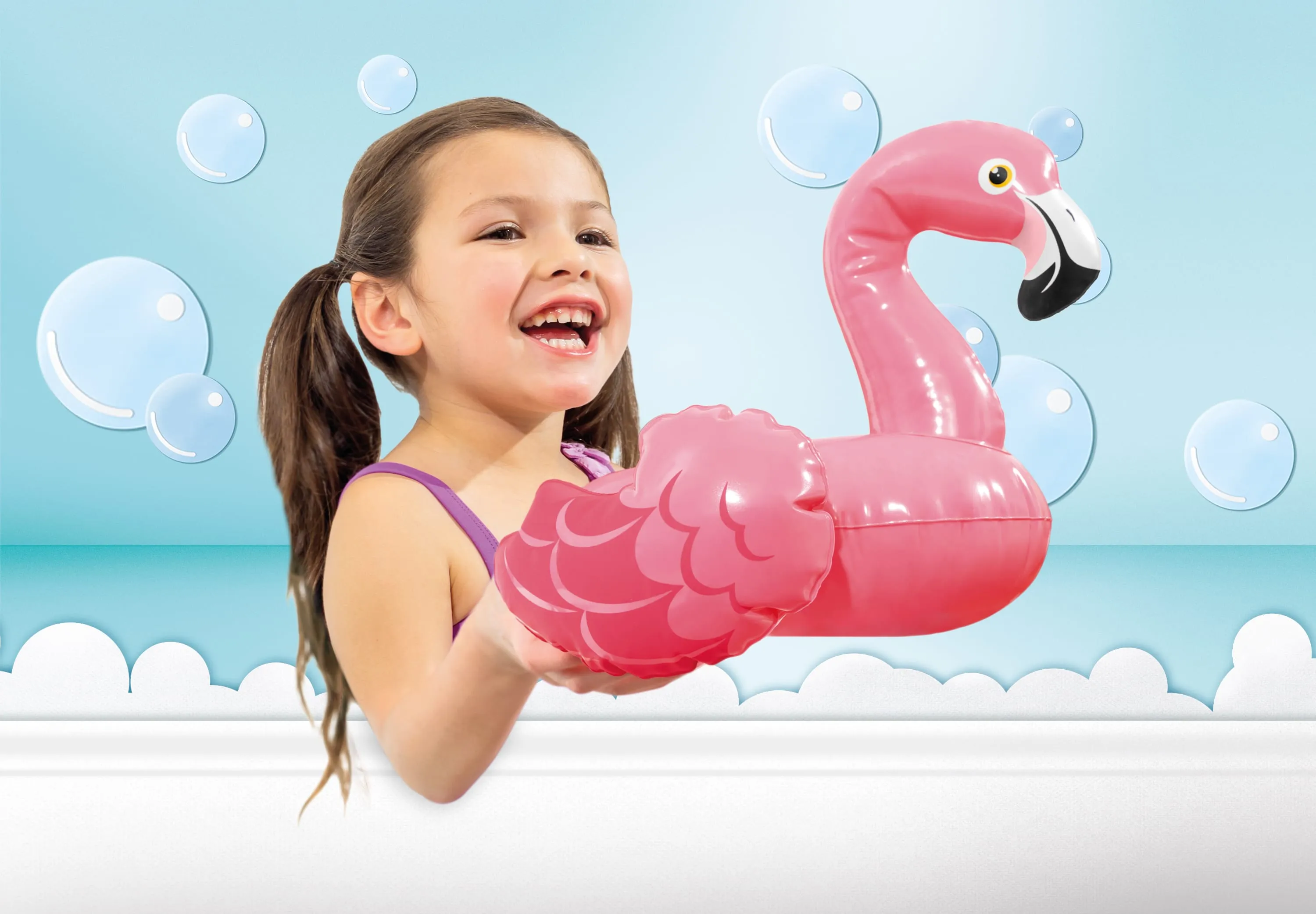 puff 'n play™ vodene igračke na napuhavanje - soft whale: 24 x 14 cm - slika 2