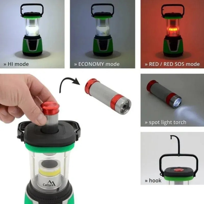 led lampa 300 lm za kampiranje s daljinskim upravljanjem - slika 4