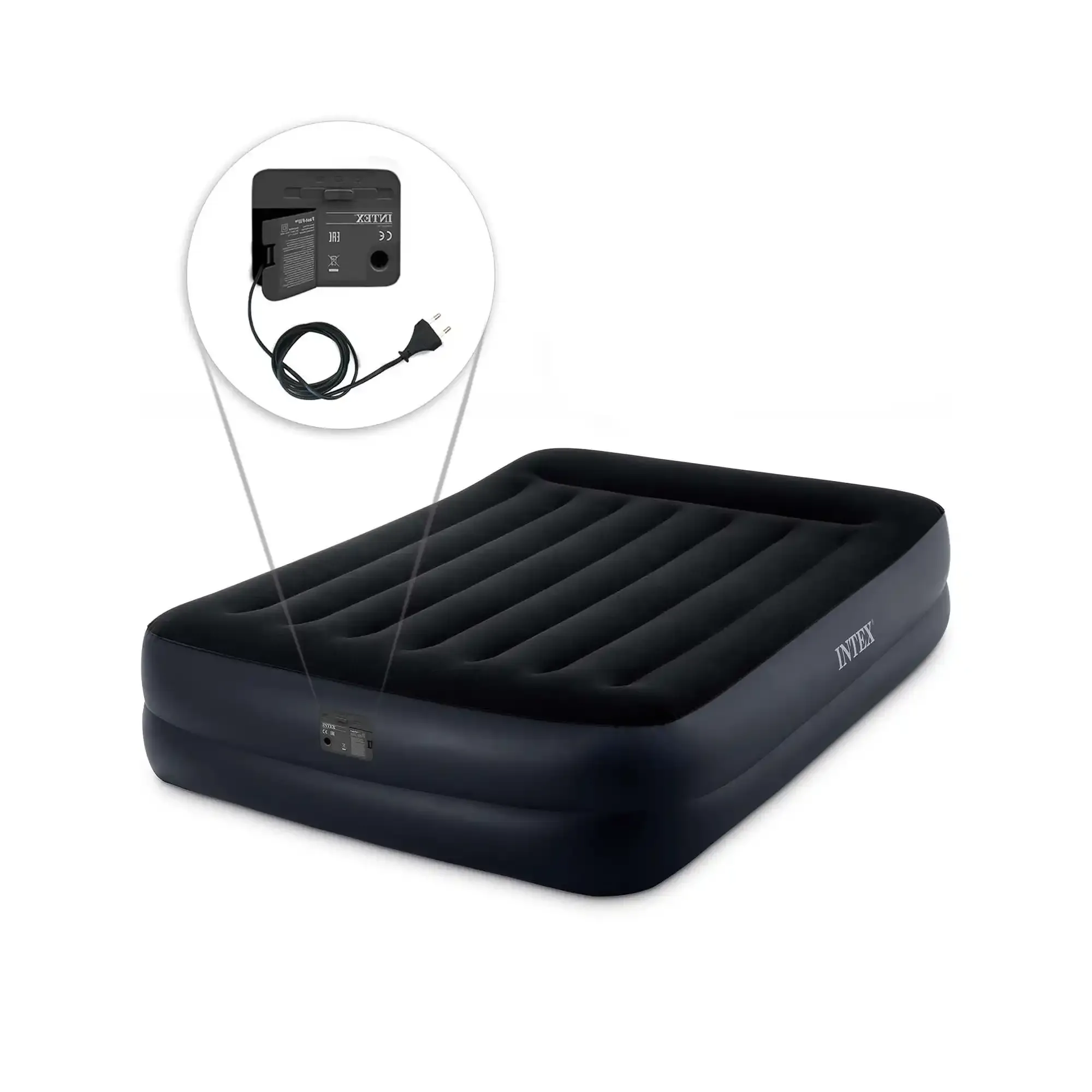krevet na napuhavanje queen pillow rest s fiber-tech rp - slika 4