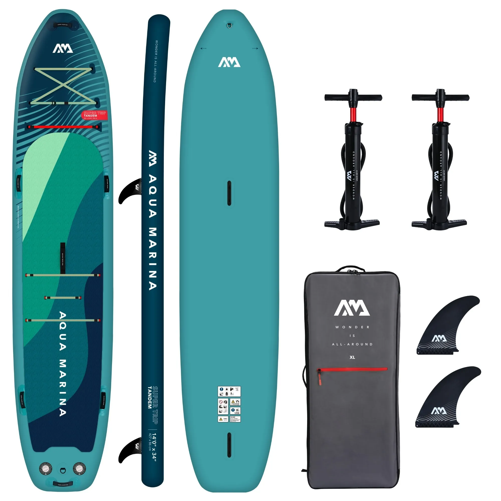 aqua marina super trip tandem 14'0" - slika 9