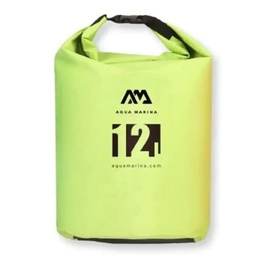 vodootporna torba aqua marina super easy dry bag 12l - tirkizno plava - slika 3