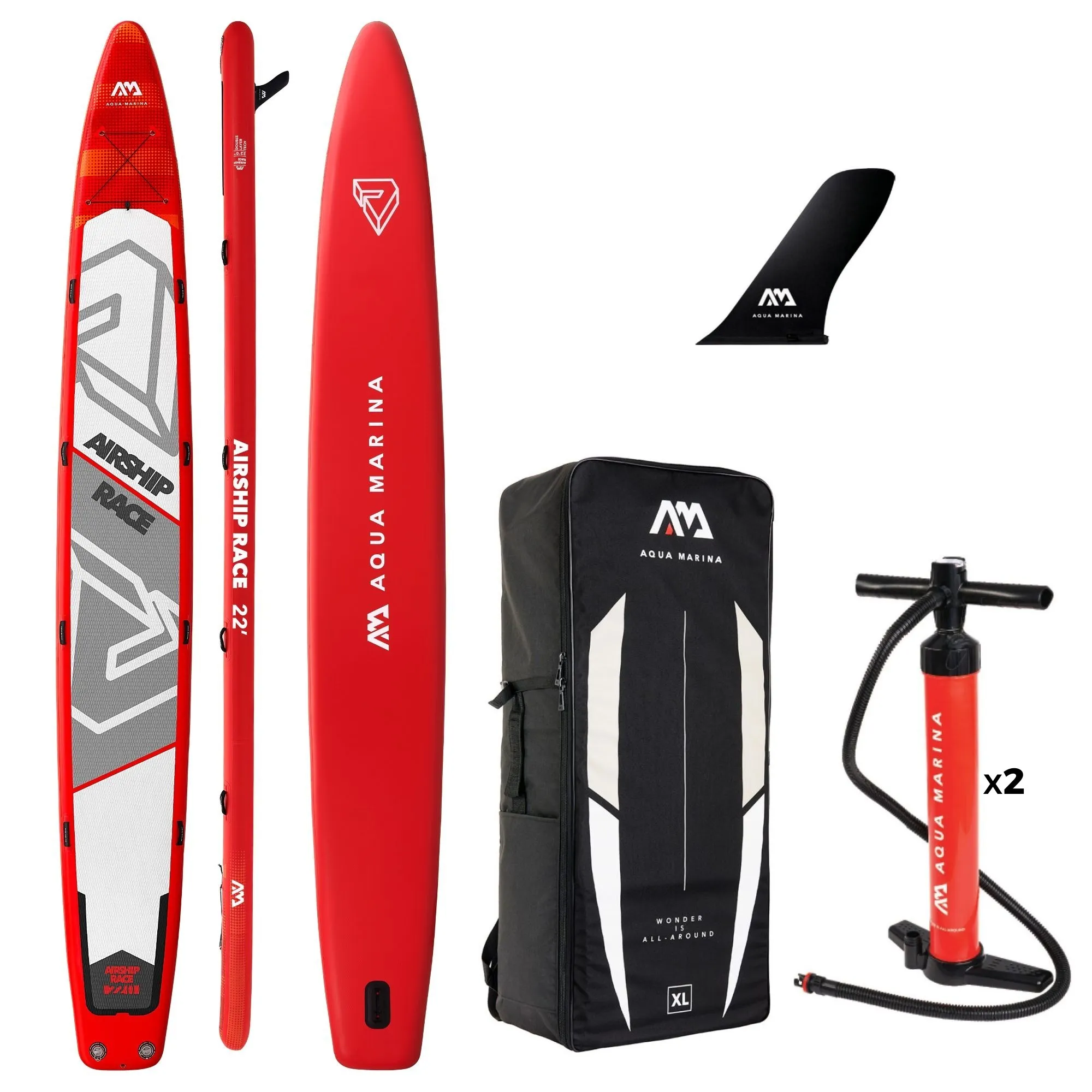 SUP Daska Airship Race 22'0 by Aqua Marina - London (N14)