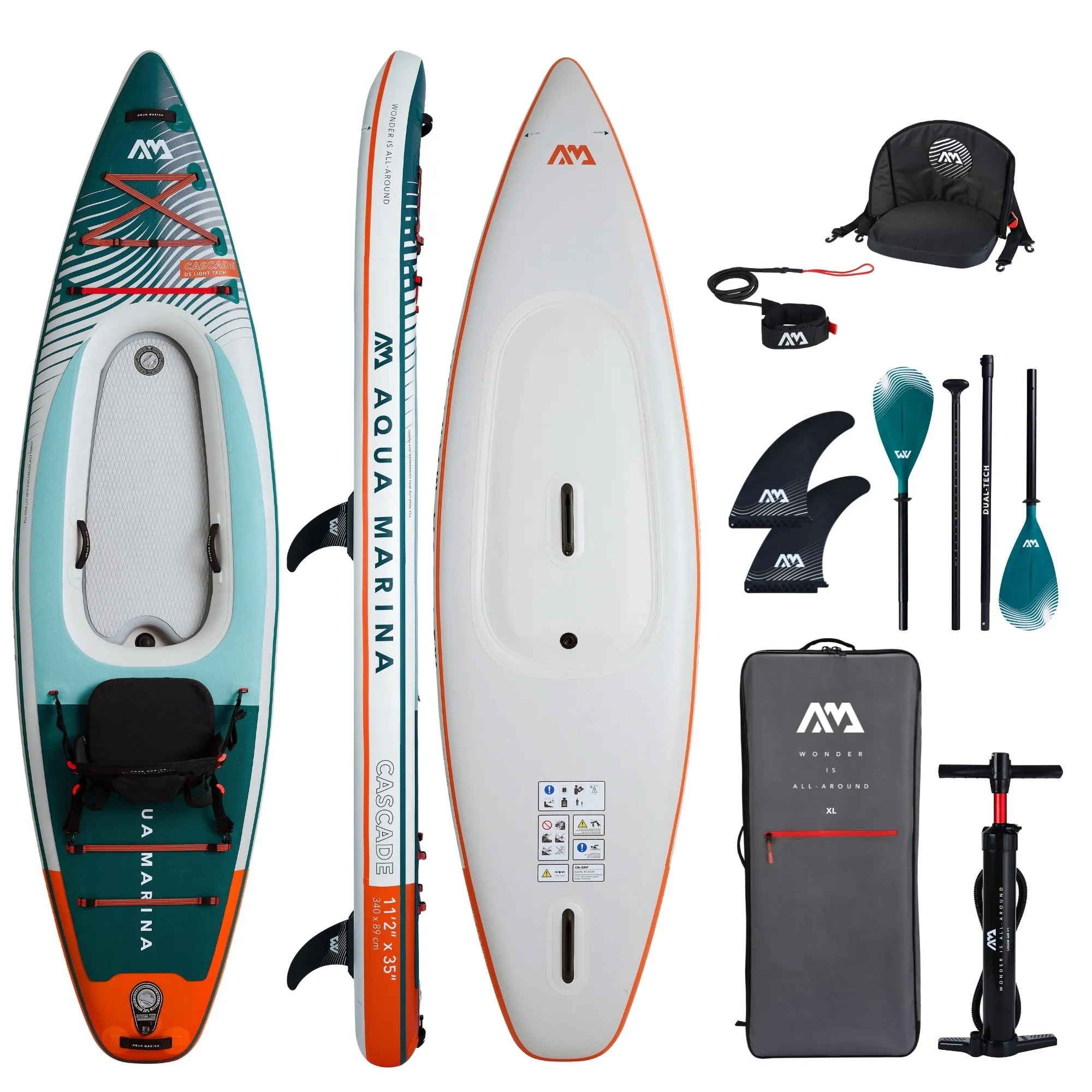 Hibridna SUP Daska i Kajak Cascade 11'2 by Aqua Marina - London