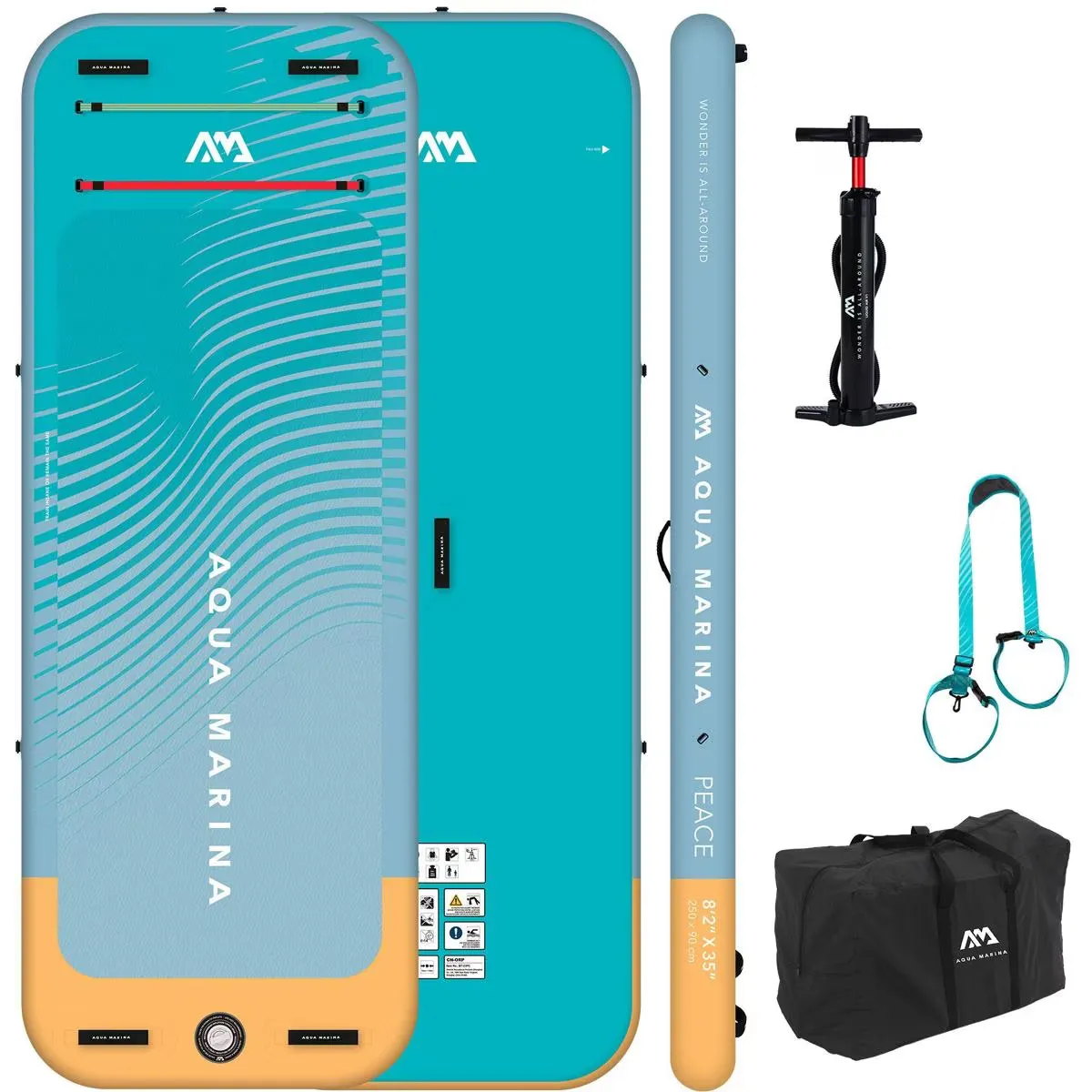 SUP Daska - Platforma PEACE 8'2" by Aqua Marina - London