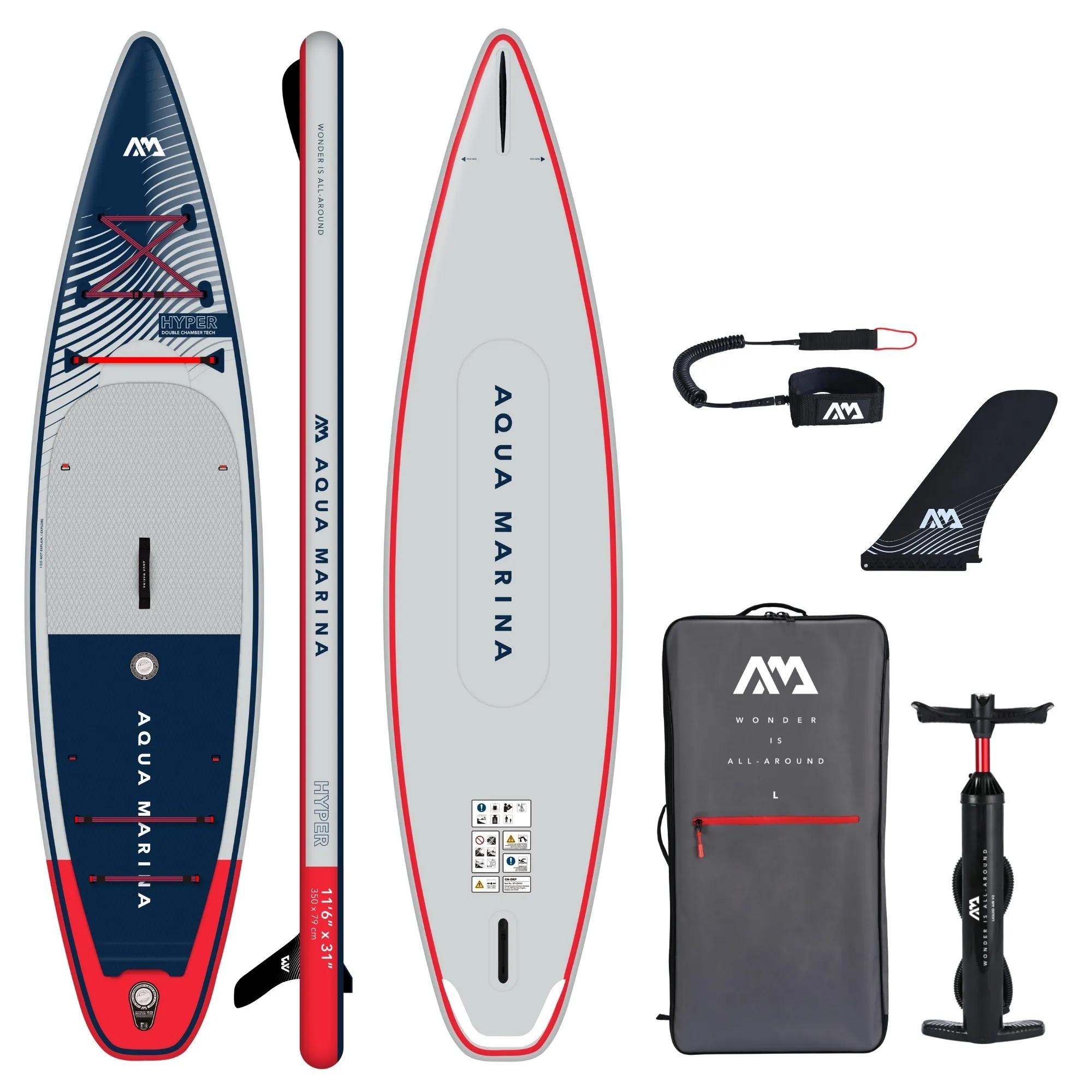 SUP Daska HYPER 12’6” BT-23HY02 by Aqua Marina - London