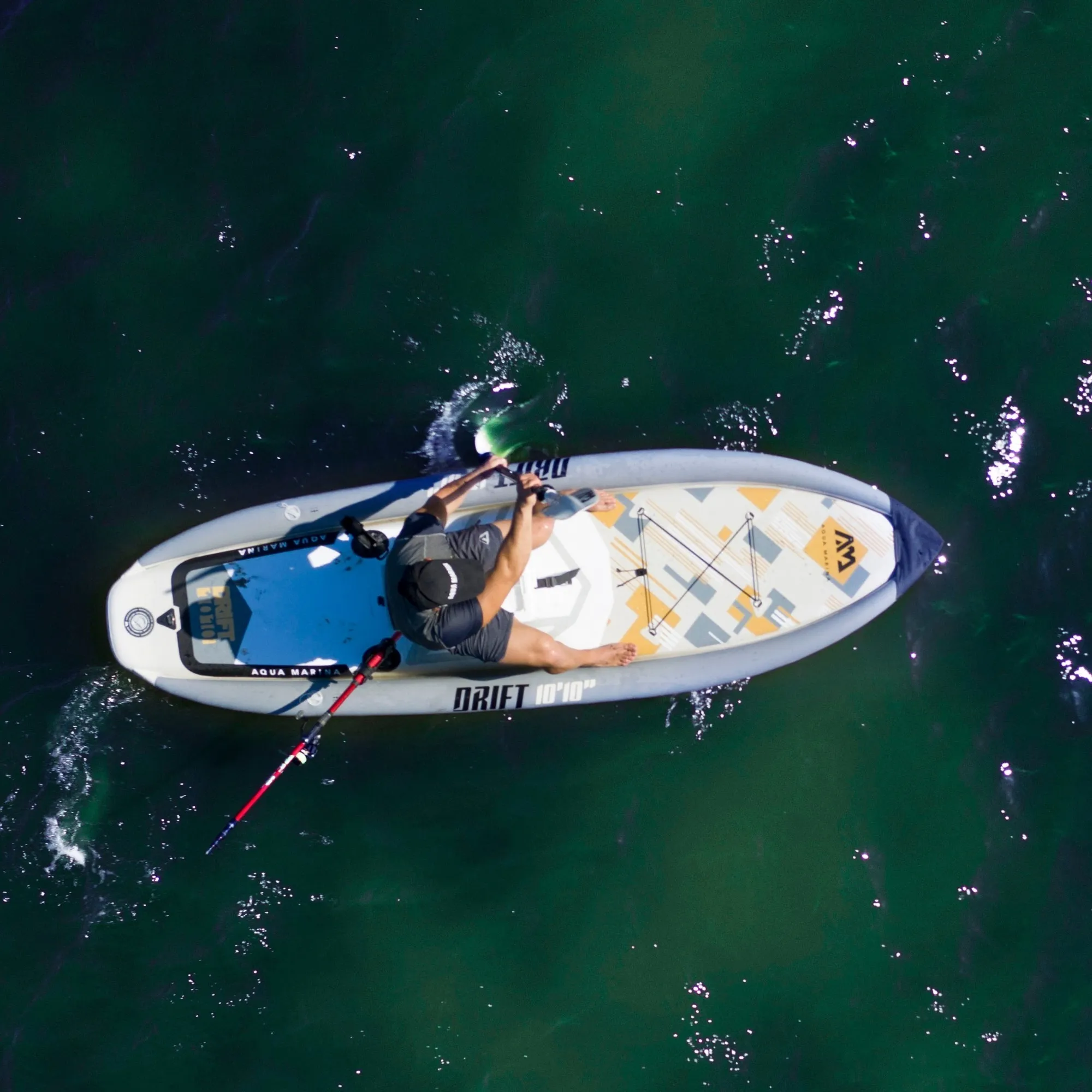 aqua marina drift 10’10” sup daska za ribolov - slika 10