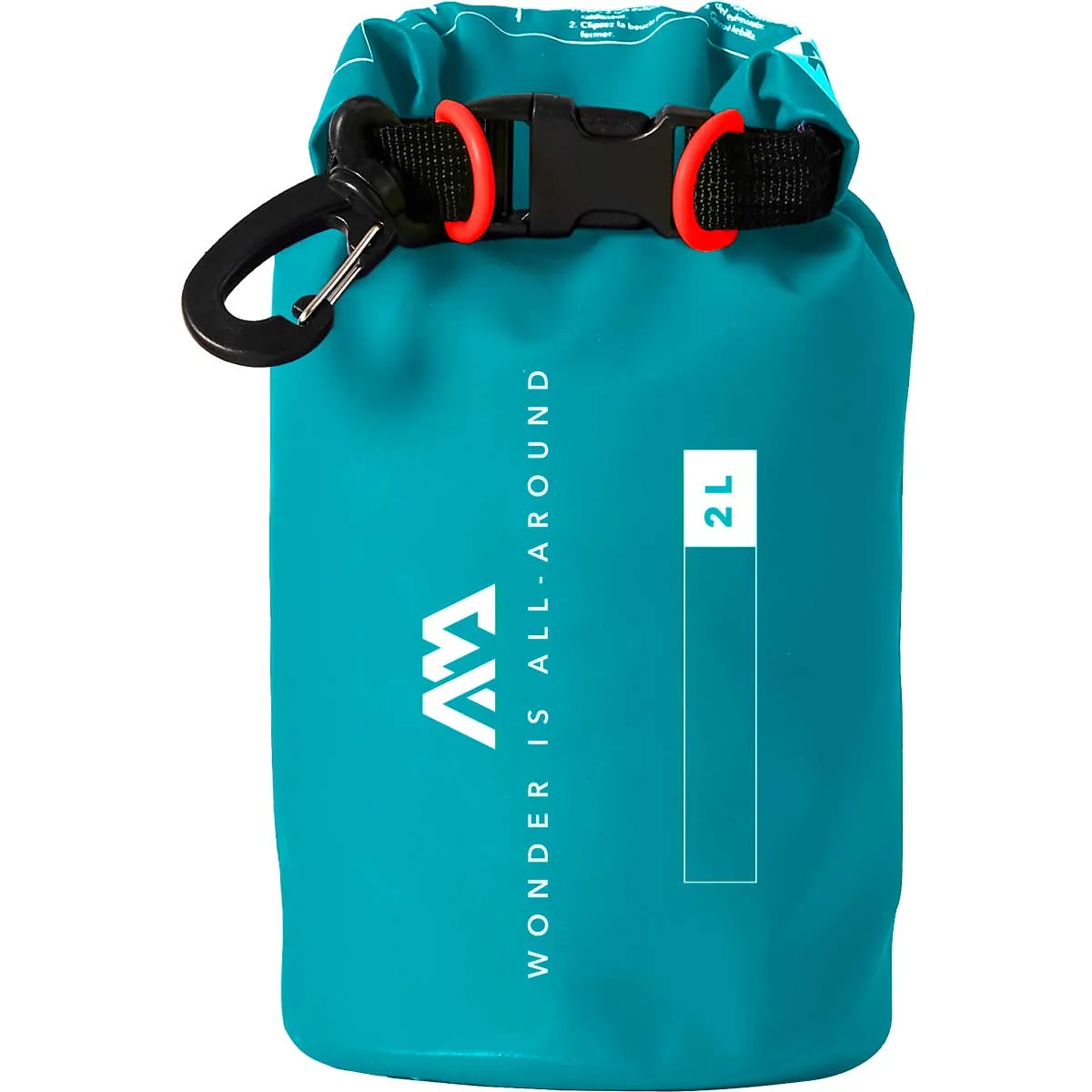 Vodootporna torba Aqua Marina Dry Bag Mini 2L - Teal plava - London