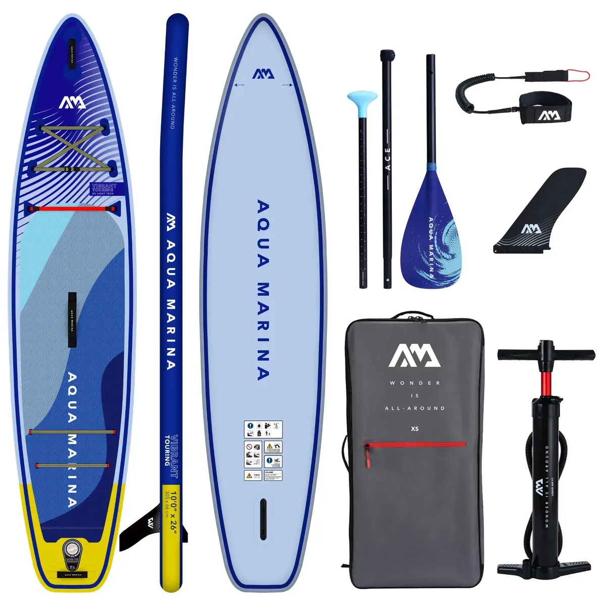 Aqua Marina VIBRANT TOURING 10'0" dječja touring SUP daska - London