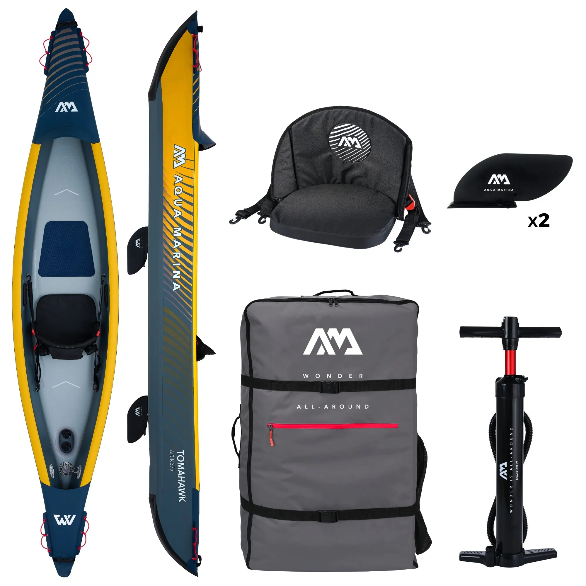 Aqua Marina TOMAHAWK AIR-K 375 Kajak - kanu na napuhavanje - London