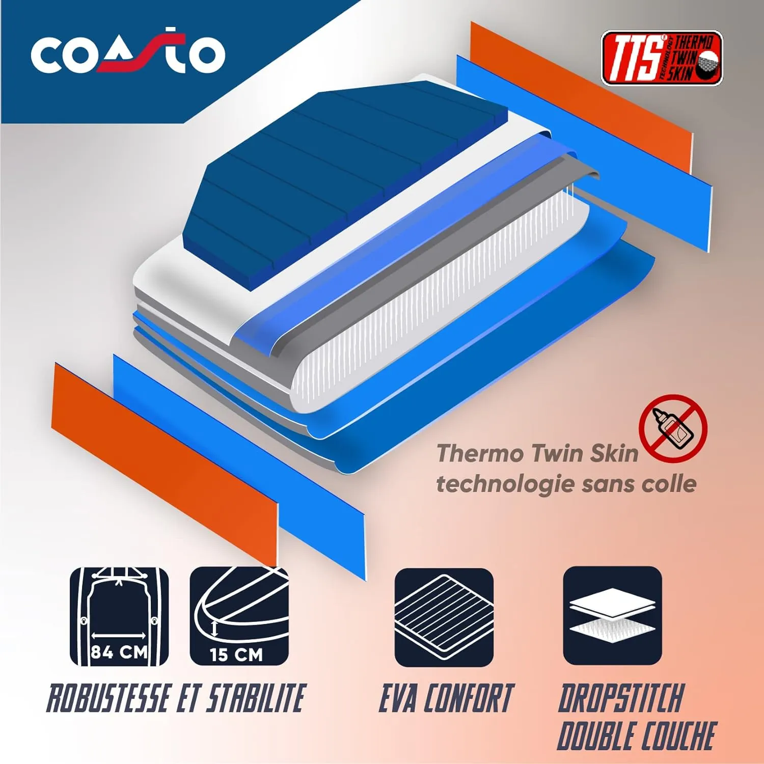 sup daska coasto nautilus 11′8” touring - slika 5